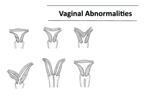 Vaginal Abnormalities