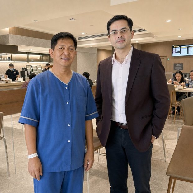 Mr. Agus Hidayat From Indonesia After Awake Brain Surgery In India