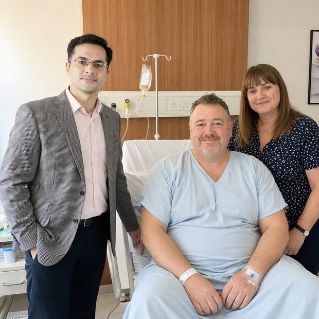 Mr. Jack Murphy From Ireland After Gastric Bypass Surgery In India